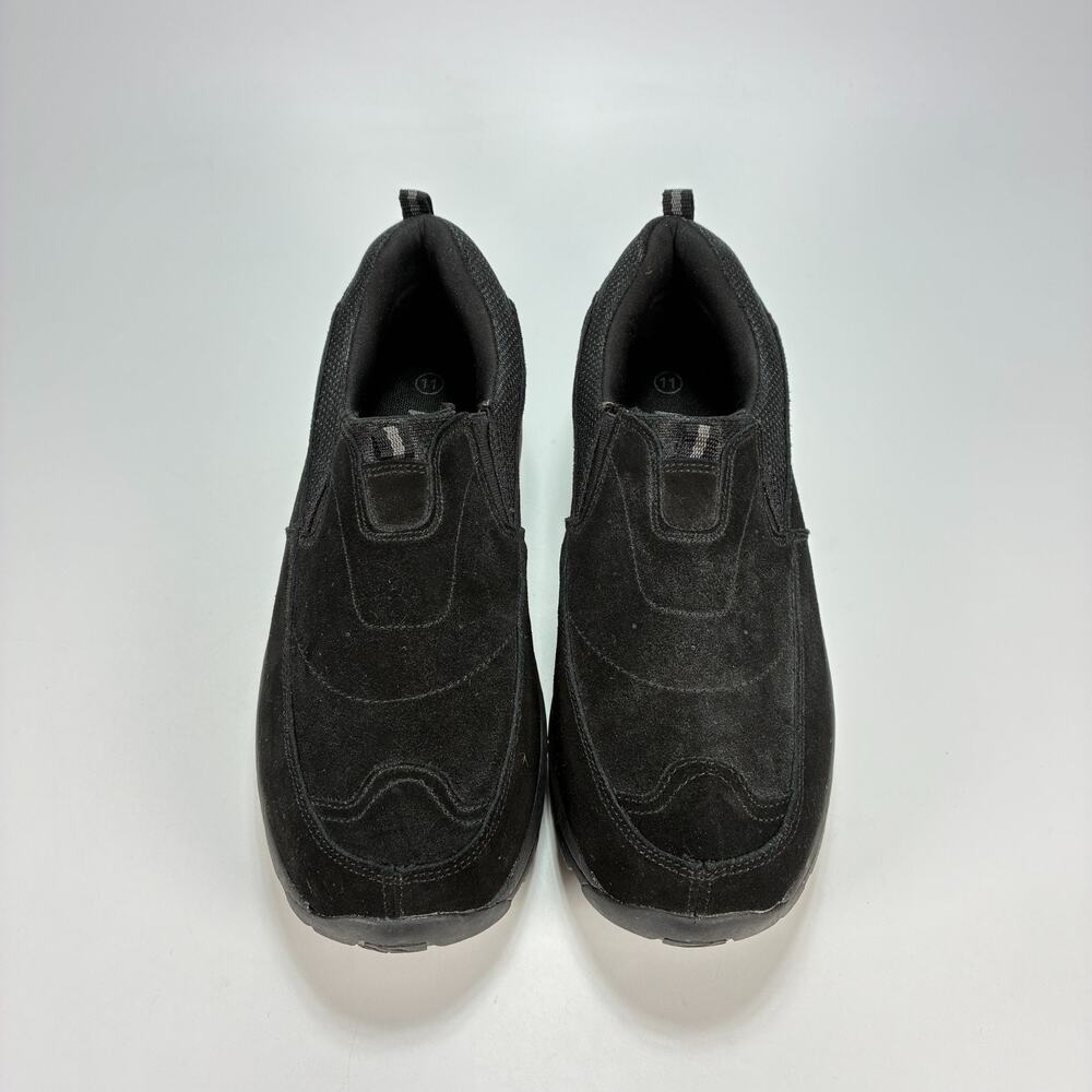 Denali Aleutian Black Suede Slip On Comfort Outdoor Loafers Shoes Men's Size 11 - Picture 3 of 10